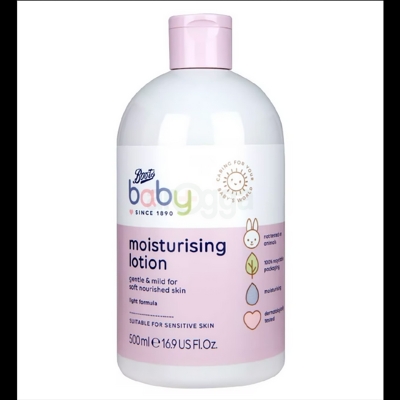 Picture of Boots Baby Moisturising Lotion for Soft Nourished Skin-500ml
