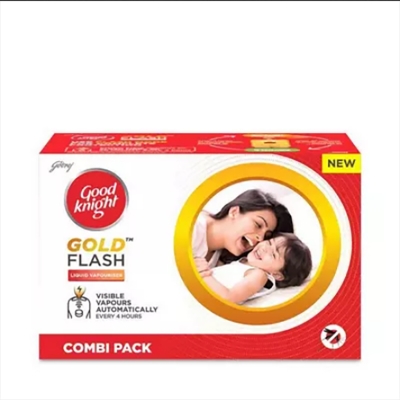 Picture of Good Knight Gold Flash Liquid Vapouriser Machine 45ml