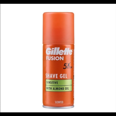 Picture of Gillette Fusion Shave Gel with Almond Oil-75ml