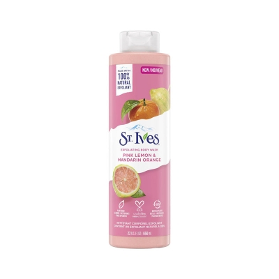 Picture of St. Ives Exfoliating Body Wash Pink Lemon & Mandarin Orange 650ml