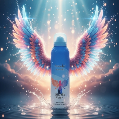 Picture of Aromasq Angelic Women Blue Perfume Spray 200ml