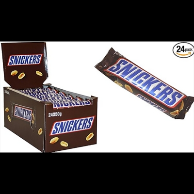 Picture of Snickers Bar 50g x 24 (Pack of 24)