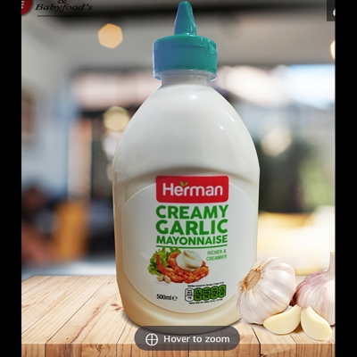 Picture of Herman Creamy Garlic Mayonnaise 500ml