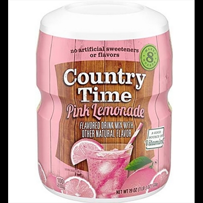 Picture of Country Time Pink Lemonade Drink Mix, 538g (usa)