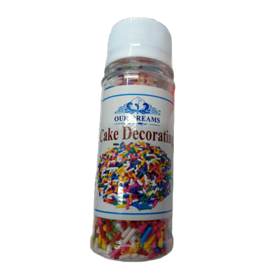 Picture of Our Dreams Cake Decoration Multicolor rice 25gm