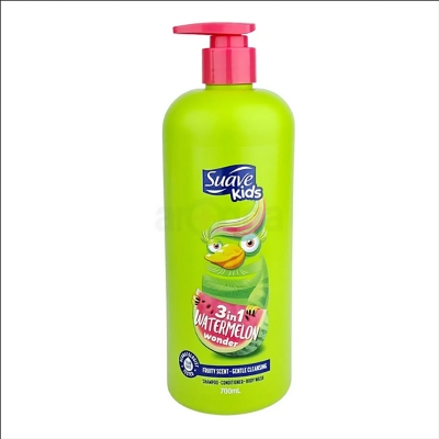 Picture of Suave Kids 3-in-1 Watermelon Wonder Shampoo, Conditioner, Body Wash 700ml