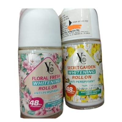 Picture of 2pcs-YC Whitening  Anti Perspirant Roll-On for Women 45ml -Thailand