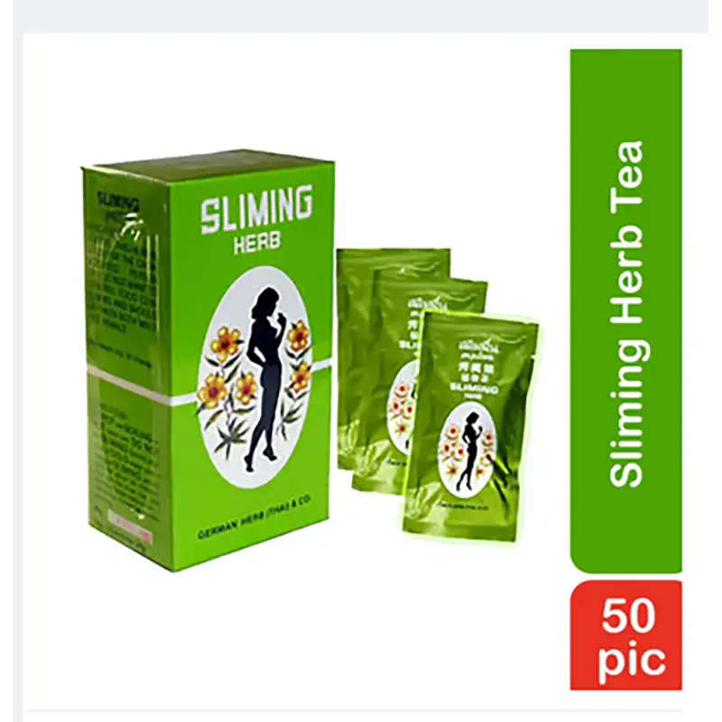 Sliming Herb Thai Herbal Diet Tea – 50 Bags, Detox & Weight Management, All Natural