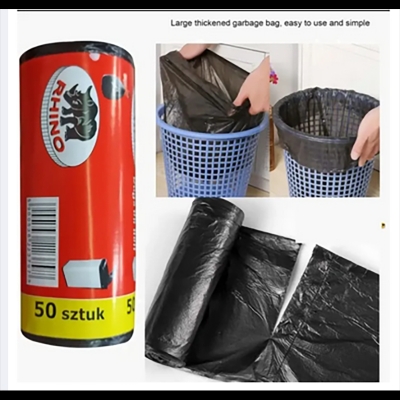 Picture of Garbage bags on roll 50pcs For lite use