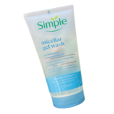 Picture of Simple Water Boost Micellar Gel Facial Wash 150ml
