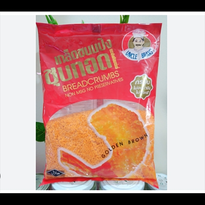 Picture of 2pcs-Combo pack Uncle Barns Bread Crumbs 200g *2pcs=400gm( Orange )