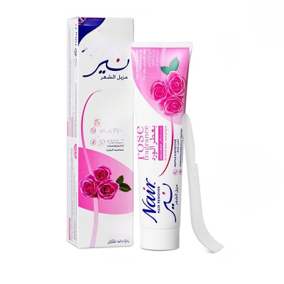 Picture of Nair Hair Remover Rose Fragrance Used For female 110 Ml