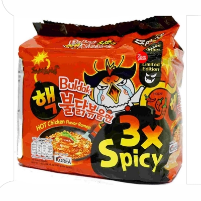 Picture of Hot Chicken Flavor Noodles Korean 3x Spicy 700gm