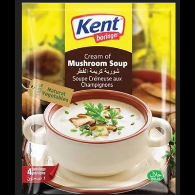 Picture of KENT BORINGER CREAM OF MUSHROOM SOUP (TUREY) - 68g*5pcs=340g