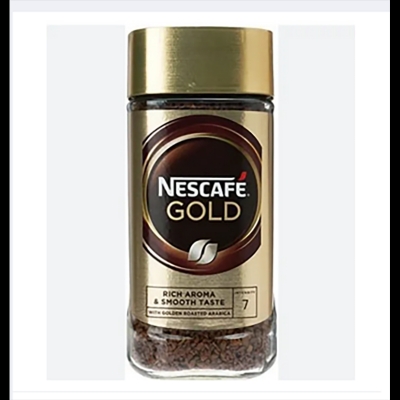 Picture of Gold Coffee Jar (Imported)-190gm