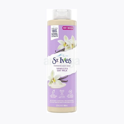 Picture of St. Ives Vanilla & Oat Milk Pampering Body Wash 650ml