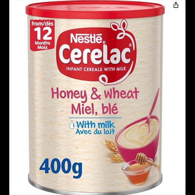 Picture of Honey & Wheat Toddler Cereal with Milk 400gm(Imported From UK)