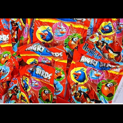 Picture of Angry Birds - Prune Burmese Pickle -mini 25 pcs