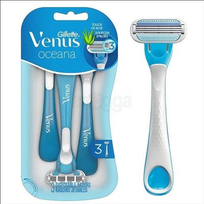 Picture of Gillete Venus Aloe Oceana 3Pcs Razor for Women