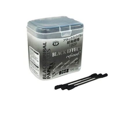 Picture of Ishida Black Spiral Paper Cotton Buds