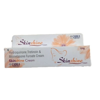 Picture of 15g Cadila Skinshine Hydroquinone Tretinoin Mometasone Furoate Cream