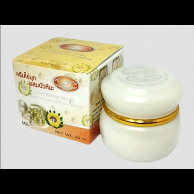 Picture of Kim Whitening Pearl And Snow Lotus Cream - 20gm - White Thailand