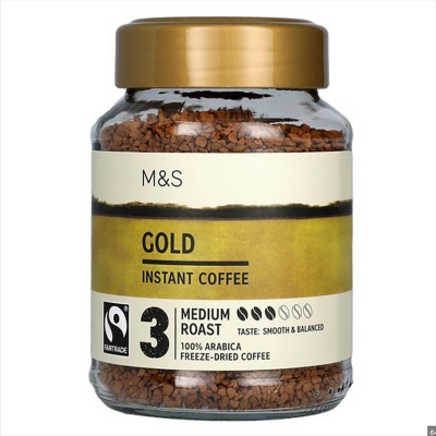 Picture of Marks & Spencer Gold Medium Roast Instant Coffee, 100% Arabica Freeze-Dried, Fairtrade, 200g (Germany)