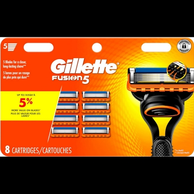 Picture of Gillette Fusion5 men's Razor Blade Refills, 8 Count