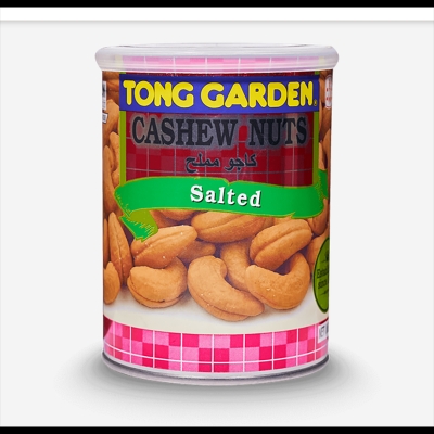 Picture of Tong Garden Salted Cashew Nuts Can 150gm