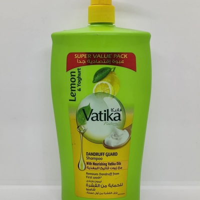 Picture of Vatika Lemon and Yoghurt Dandruff Guard Shampoo 1000ml