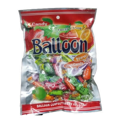 Picture of Balloon Assortments Fruit Candy - 50 Piece (Thailand)