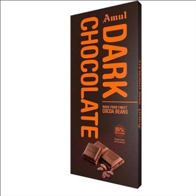 Picture of Amuls Dark Chocolate Bar 125g