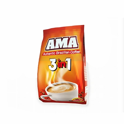 Picture of AMA authentic brazilian coffe 3 in 1 instant coffee mix 1 kg