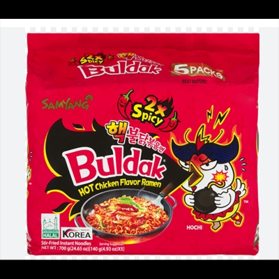 Picture of Samyang Ramen Extra Hot Chicken 5 x 140g