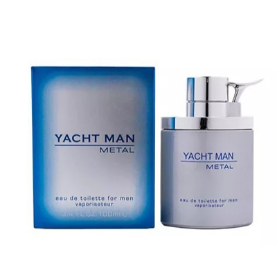 Picture of Yacht Man Metal Eau De Toilette 100 Ml Men's Perfume Long Lasting Fresh Scent