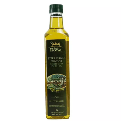 Picture of Royal Extra Virgin Olive Oil Blended with Spanish Oil, Finest Quality Oil- 1 Liter