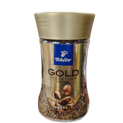 Picture of Tchibo Coffee Gold Selection Rich & Intense Instant Coffee Medium Roast - 100g (Germany)