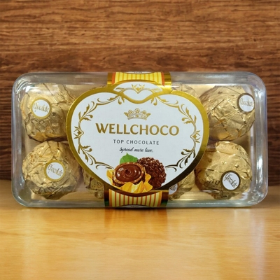 Picture of Wellchoco Chocolate 16 Pcs Double Decker 200gm