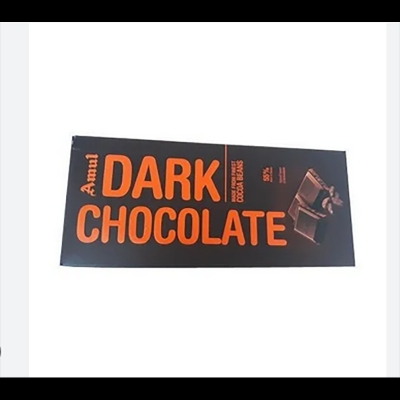 Picture of (pack of 2)-Amuls Dark Chocolate 125gm*2pcs(pack of 2)