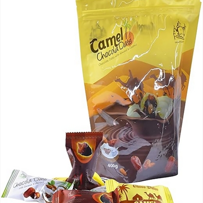 Picture of Dates Palace Sweets Camel Chocolate Dates 400gm (UAE)