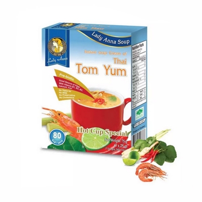 Picture of Instant Soup Cream of Thai Tom Yum LADY Anna 66g
