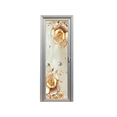 Buy Protector Aluminium Glass Door Gold Rose LH 82'' *30'' at Best Price in Bangladesh