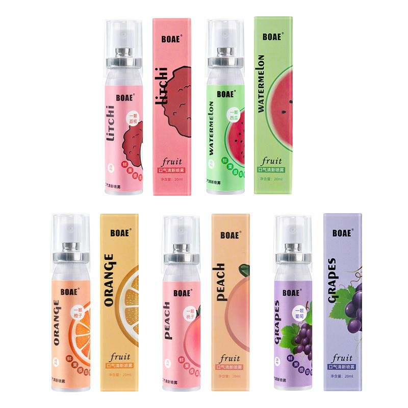 Picture of 20ml Portable Oral Mouth Spray | Mouth Freshener Fruit Flavor Unisex Mouth Freshener | Exclusive Mouth freshner with multi flavors (mint)