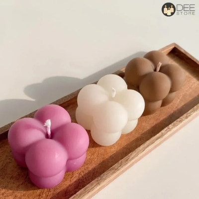 Picture of Mini Bubble Candles | Homemade Bubble Candles (Multicolor)