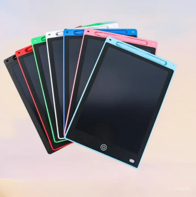 Picture of 12 inch Lcd Writing Tablet Serves As An Erasable E-Writer And Office Writing Board For Convenient Note-Taking And Sketching | 12 Inch (Multicolor)