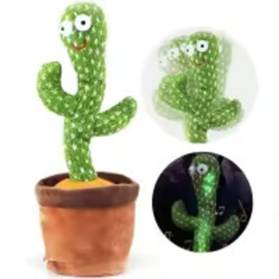Picture of Dancing Cactus Singing Interactive Toy for Kids - Educational Musical Learning Instrument | new update dancing cactus musical toy (one color)