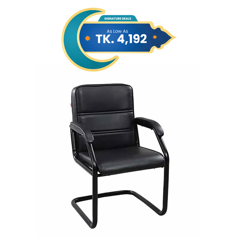 Picture of Regal Metal Visitor Chair Black