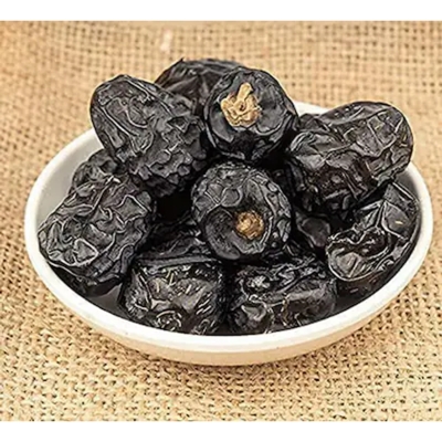 Picture of Authentic Al Madinah Ajwa Dates -Big Size (1Kg Ziplock Pack)