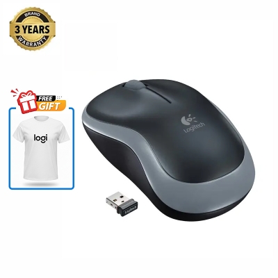 Picture of Logitech M185 Wireless Swift Optical Mouse Gray