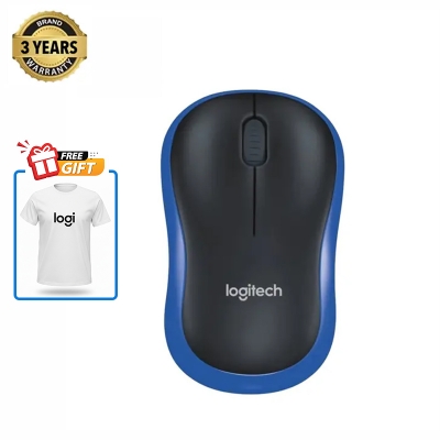 Picture of Logitech M185  Wireless Optical Mouse Blue